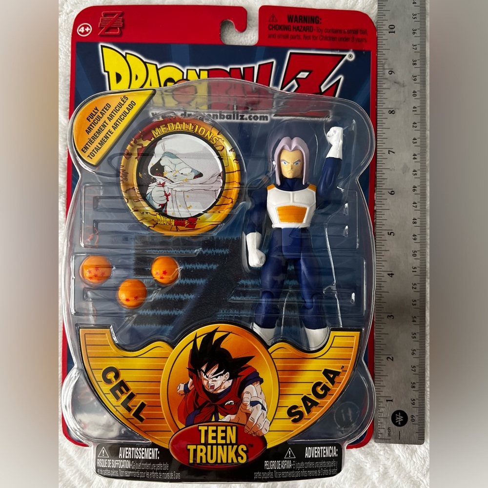 Dragon Ball Z. Cell Saga. 2001- TEEN TRUNKS. Irwin Toy. Collectible.